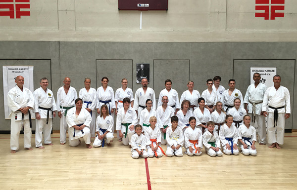 Okinawa Karate-Lehrgang mit Kyoshi Jamal Measara in Pfreimd