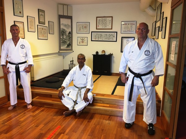 SAT.1 zu Besuch im Honbu Dojo in Kelheim